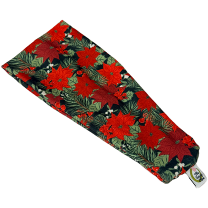 Poinsettia Garden Stretch Headband