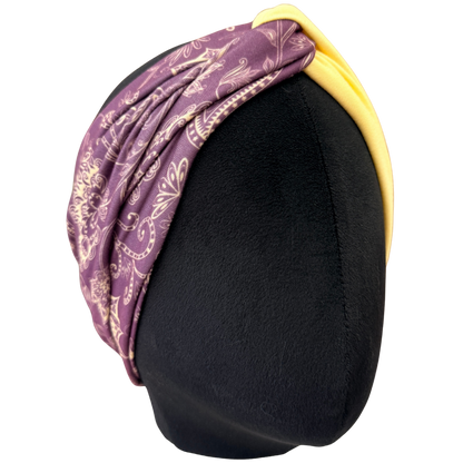 Sugar Plum Paisley Twist Headband