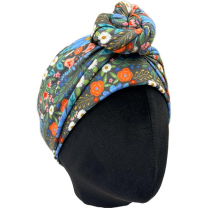 Folksy Floral Wrap Headband