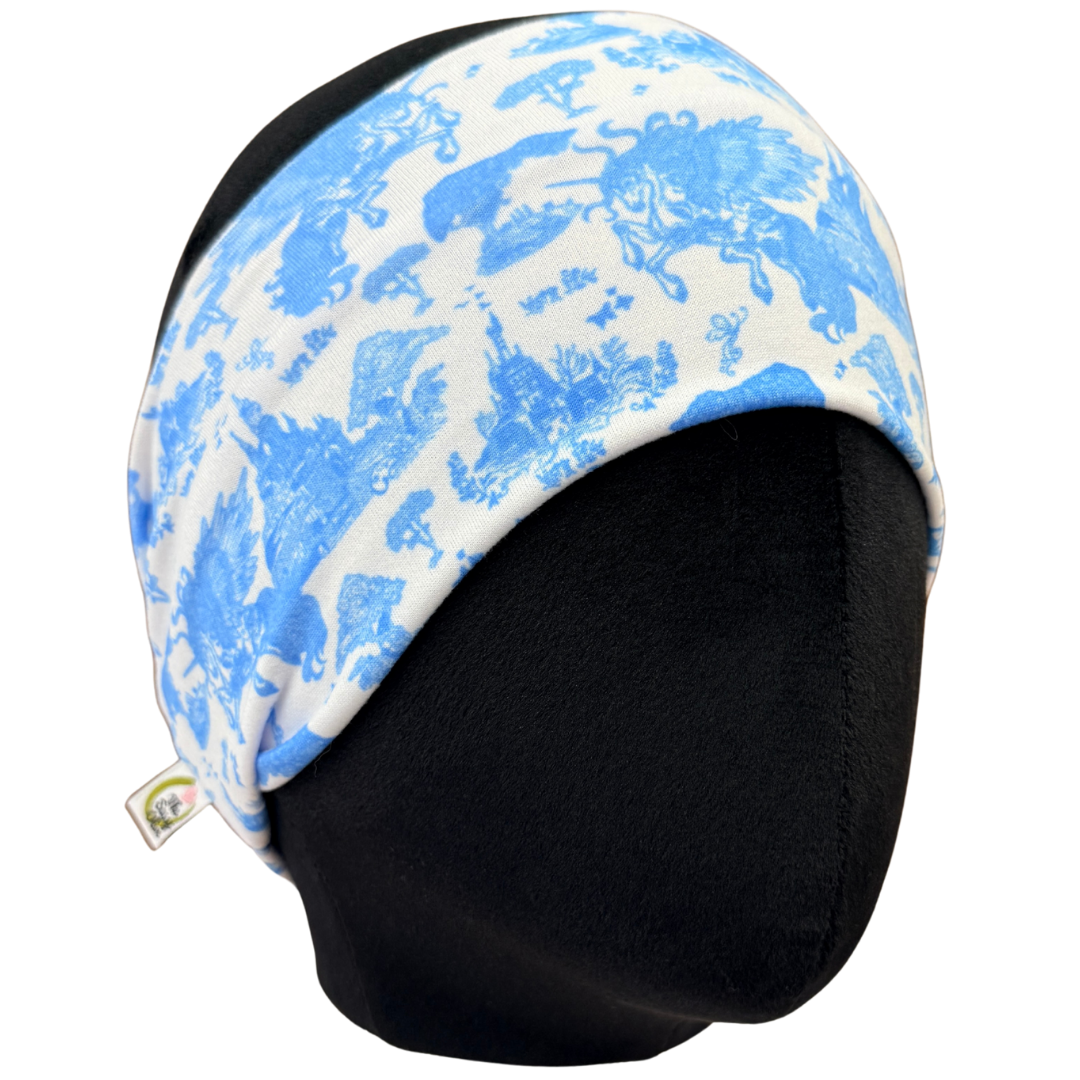 Unicorn Toile Stretch Headband