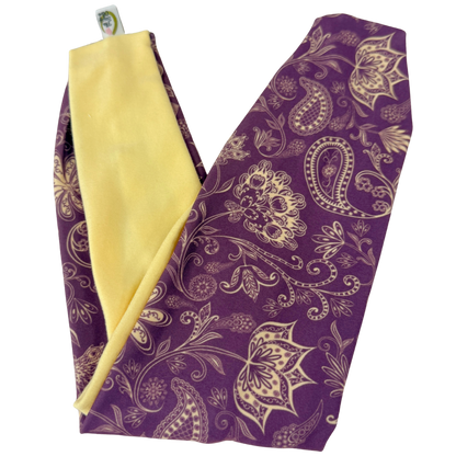 Sugar Plum Paisley Twist Headband