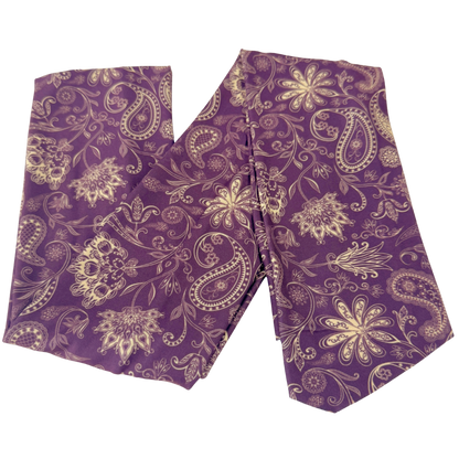 Sugar Plum Paisley Wrap Headband