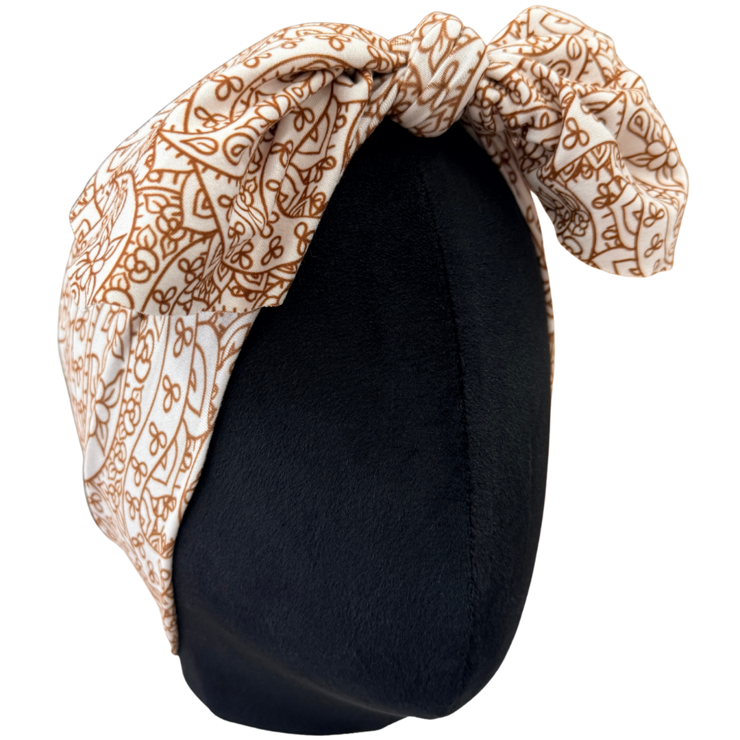 Ocotillo Paisley Top Knot Headband