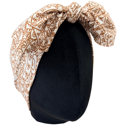 Ocotillo Paisley Top Knot Headband