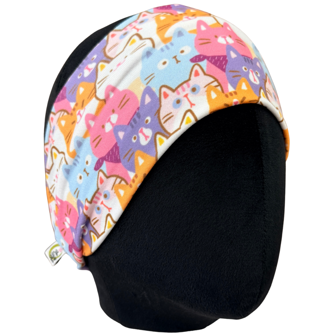 Confetti Kitties Stretch Headband