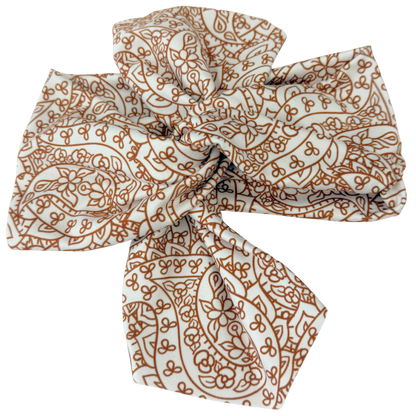 Ocotillo Paisley Top Knot Headband