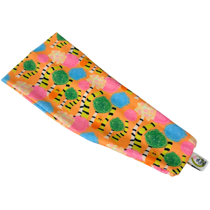 Cotton Candy, Broccoli, Fruity Marshmallows Stretch Headband