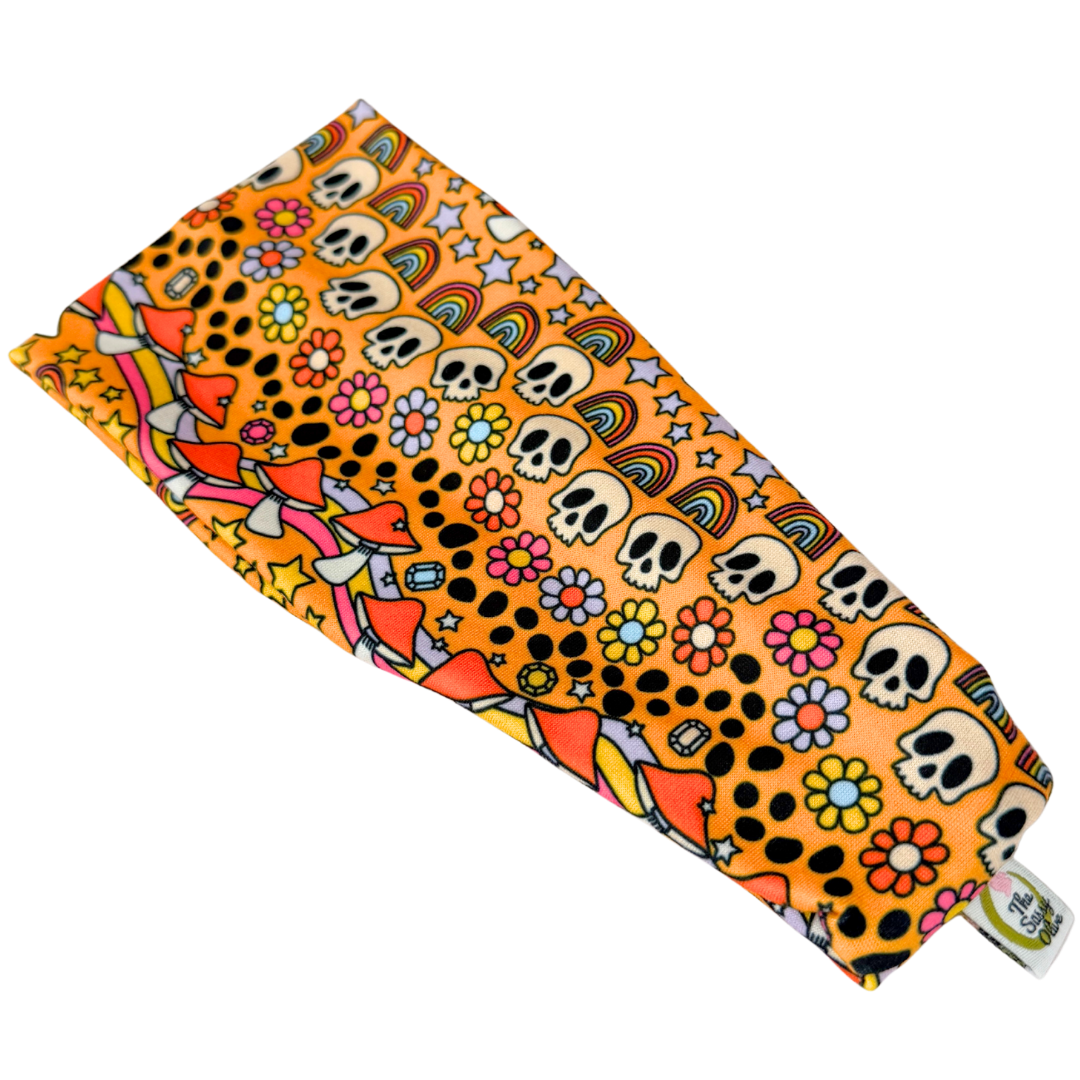 Ditsy Spooky Stretch Headband