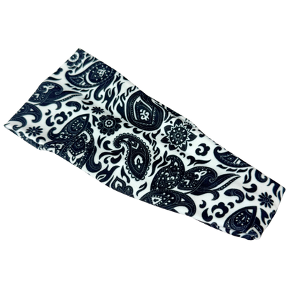 Inkwell Paisley Stretch Headband