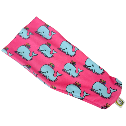 Queer Loving Beach Whale Stretch Headband