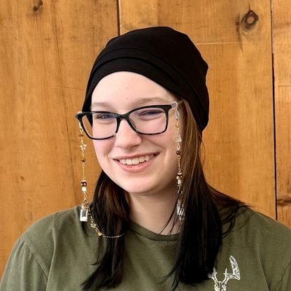 Solid Black Benzie Cap