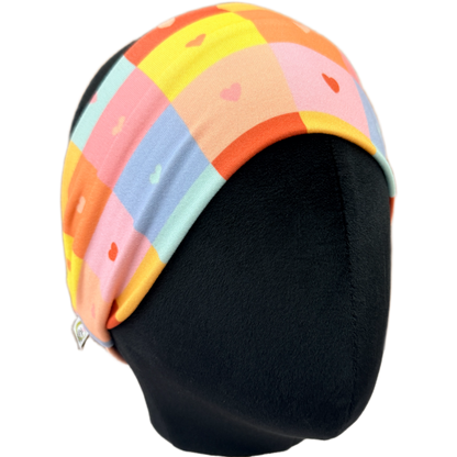 Checker Love Stretch Headband