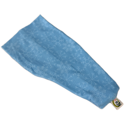 Blue Snowflakes Stretch Headband