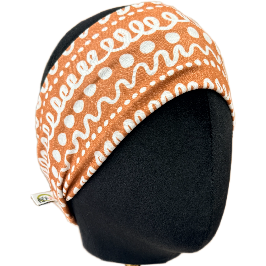 Gingerbread Icing Stretch Headband