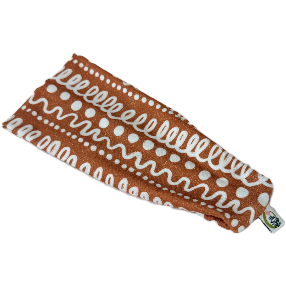 Gingerbread Icing Stretch Headband