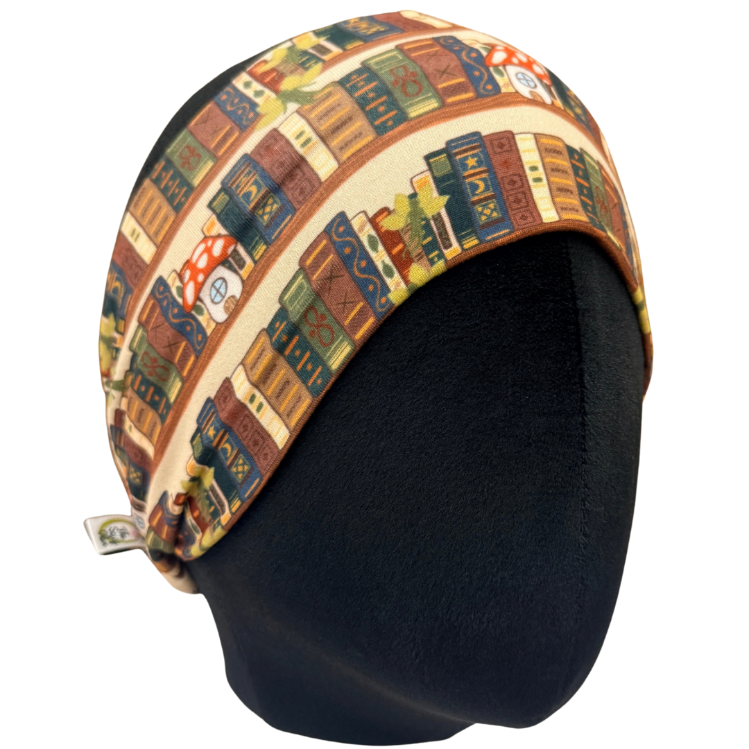 Fantasy Bookshelf Stretch Headband