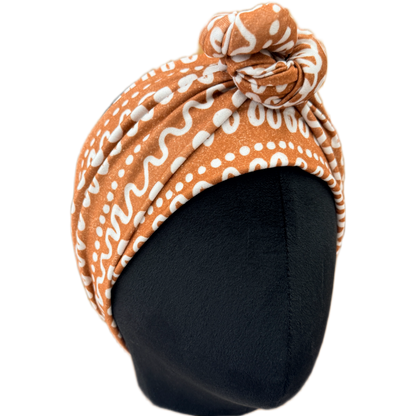 Gingerbread Icing Wrap Headband