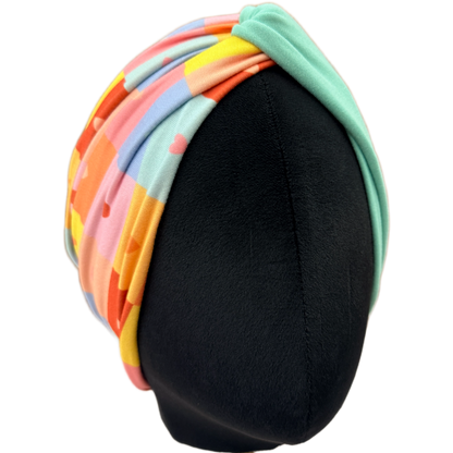 Checker Love Twist Headband
