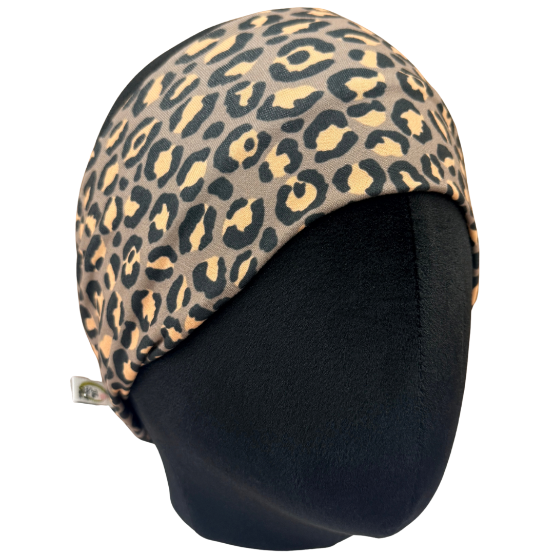 Grungy Leopard Stretch Headband