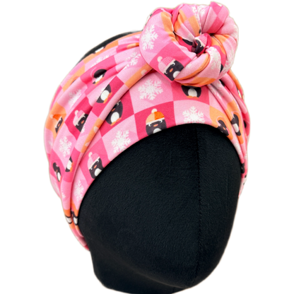 Chilly Checkers Wrap Headband