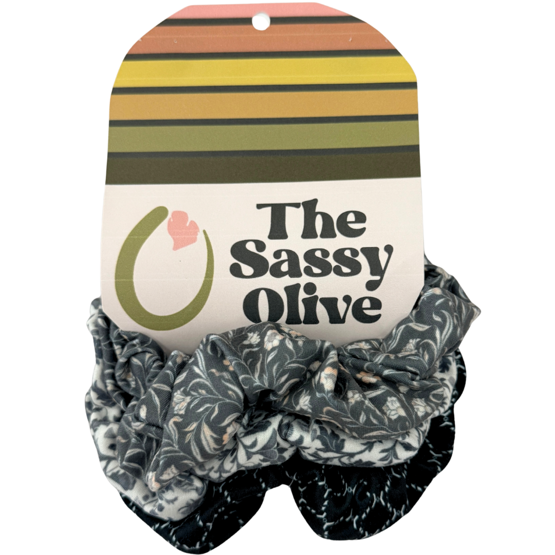 Monochrome Scrunchie Pack