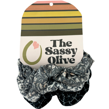 Monochrome Scrunchie Pack