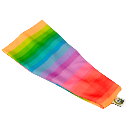 Bright Rainbow Stripe Stretch Headband