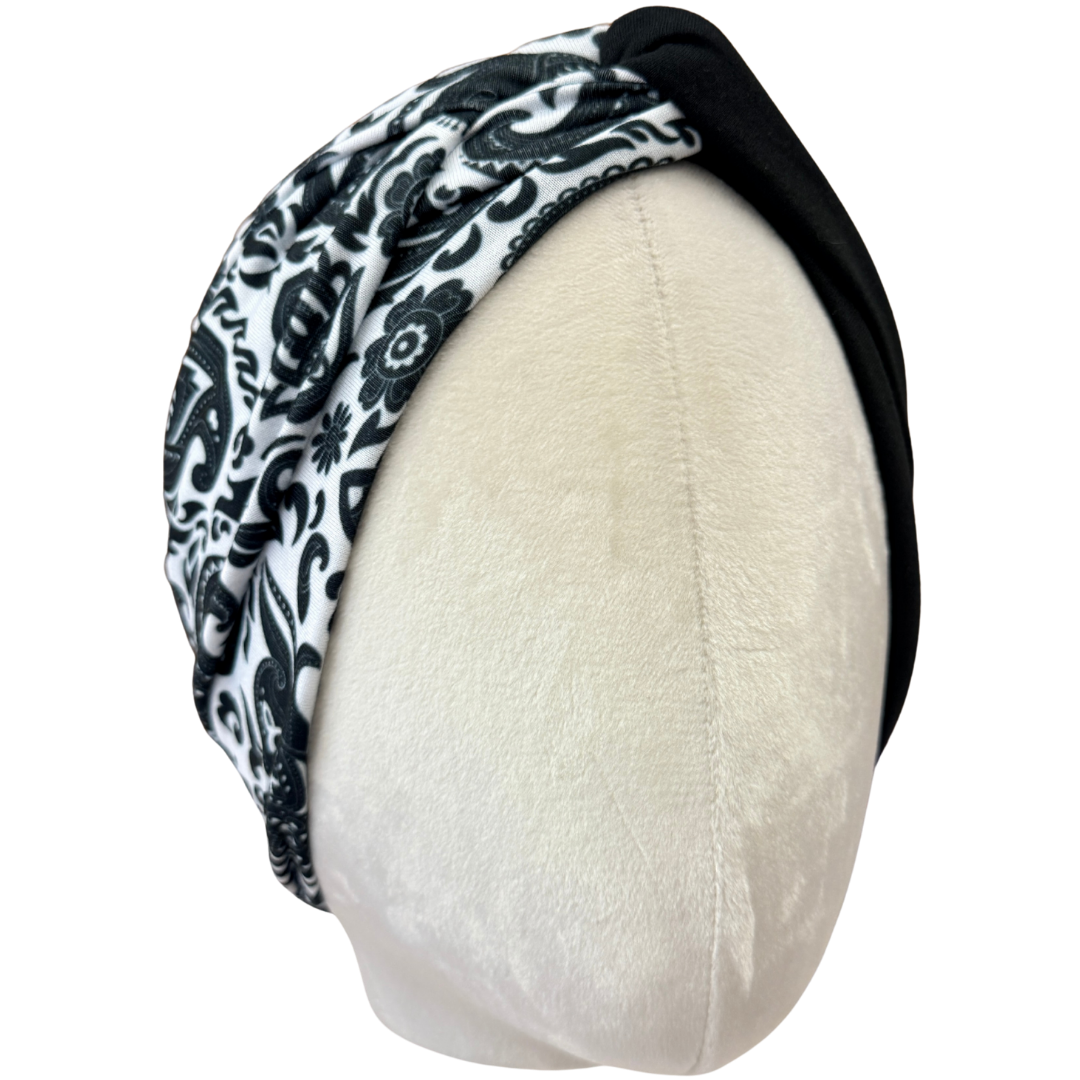 Inkwell Paisley Twist Headband