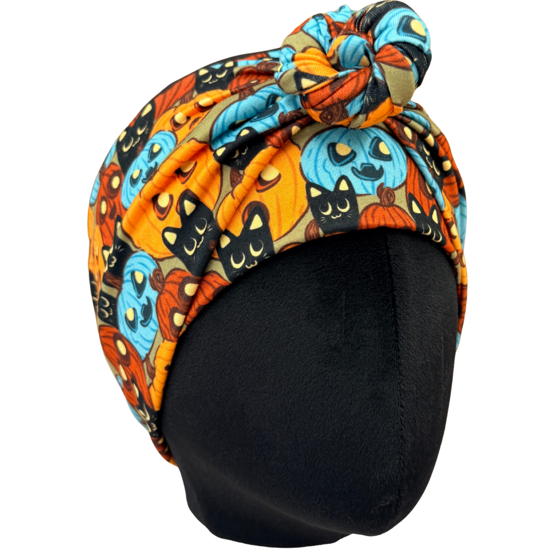 Midnight Mischief Wrap Headband