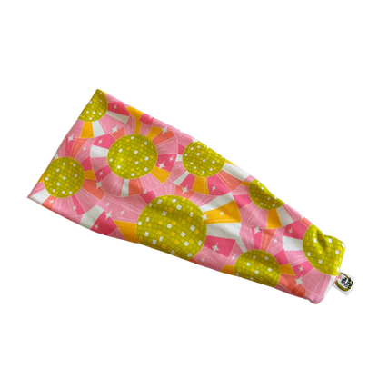 Bright Disco Stretch Headband