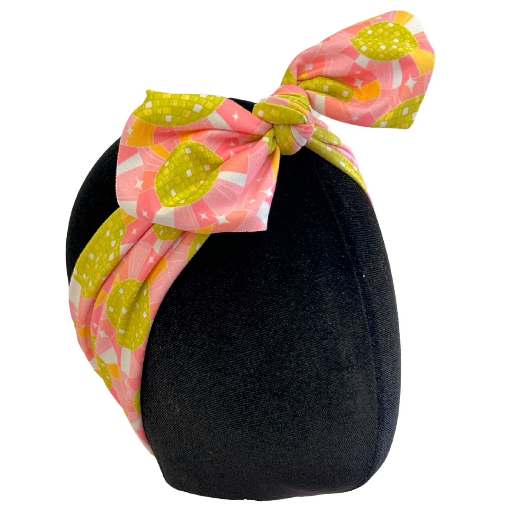 Bright Disco Topknot Headband