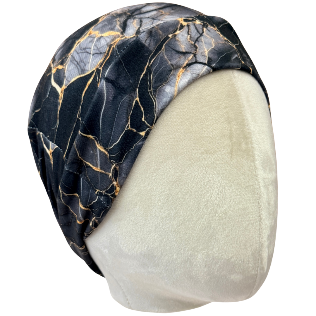 Black Marble Benzie Cap