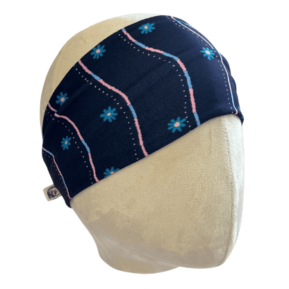 Ocean Breeze Daisies Stretch Headband