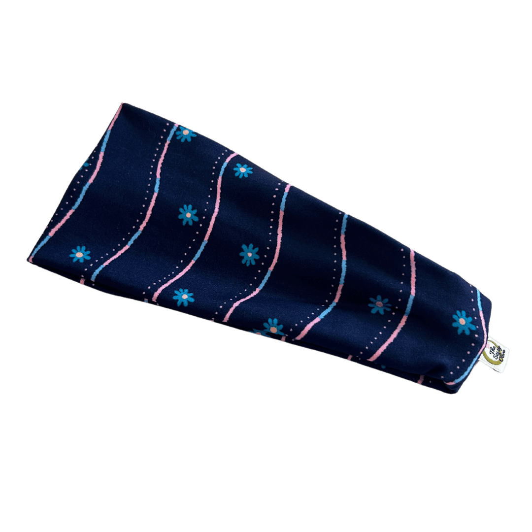 Ocean Breeze Daisies Stretch Headband