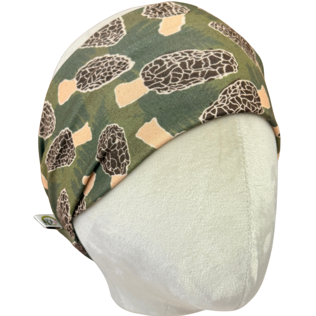 Morel Mushroom Stretch Headband