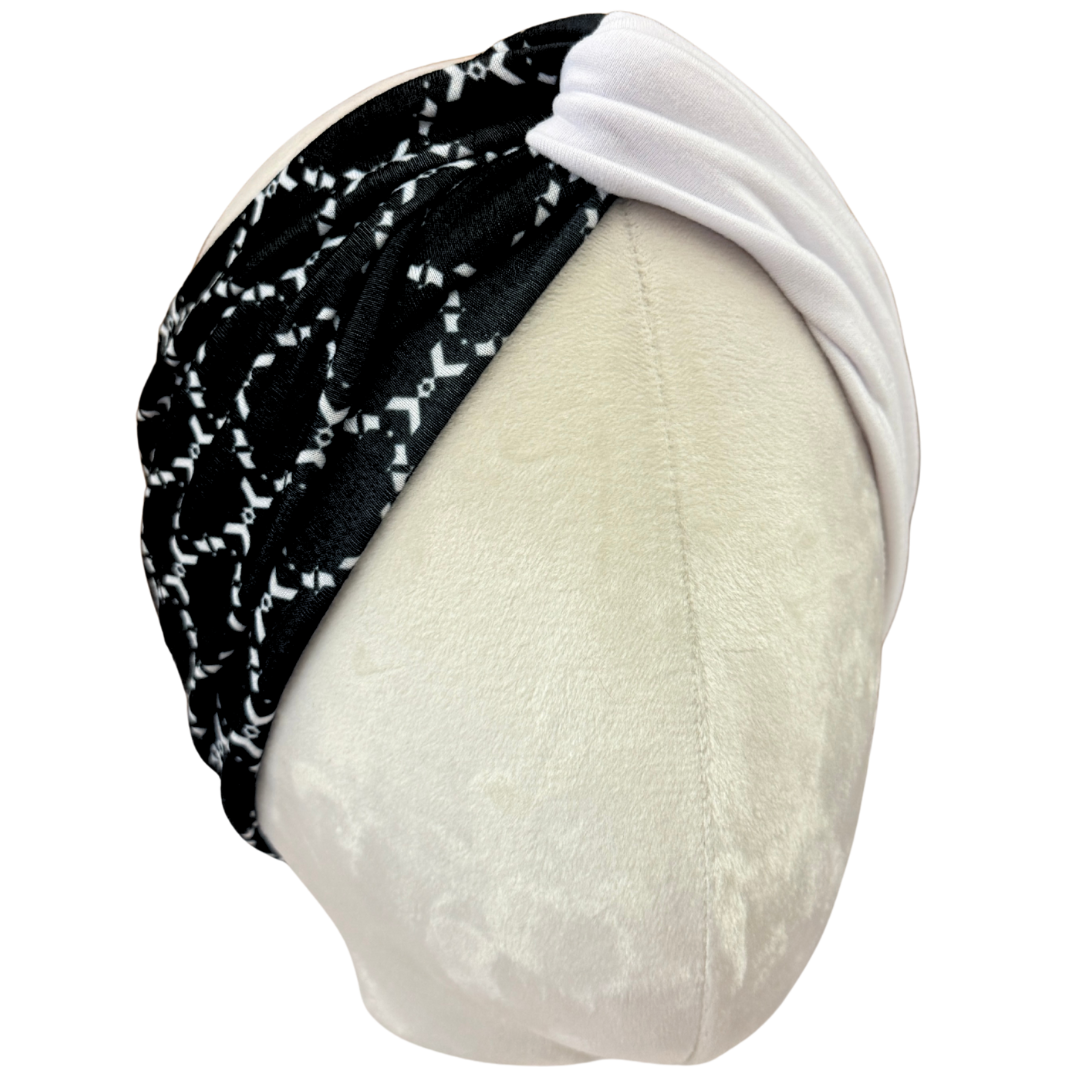 Dark Diamonds Twist Headband