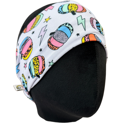 Rainbow Pumpkins Stretch Headband