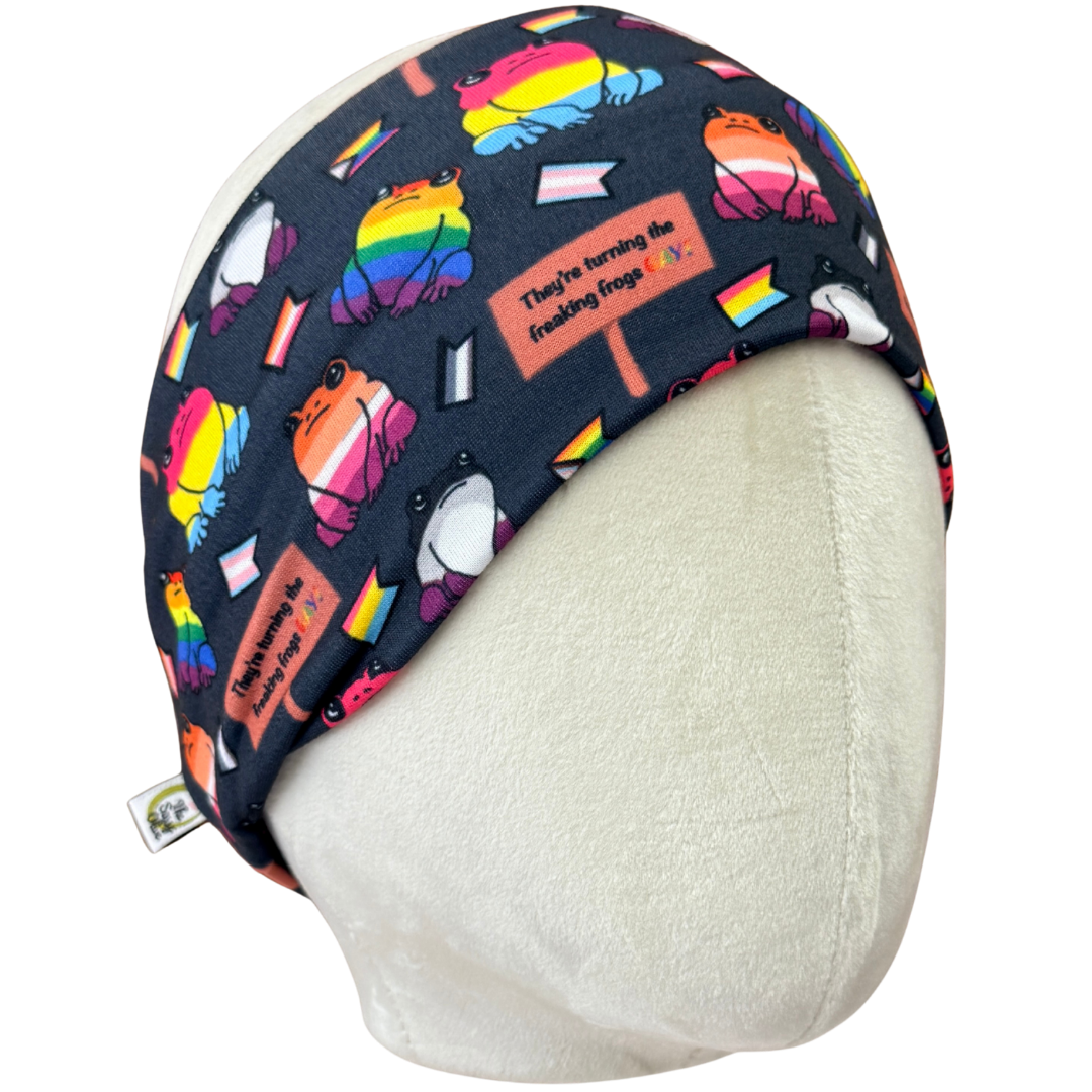 Turnin the Freaking Frogs Gay! Stretch Headband
