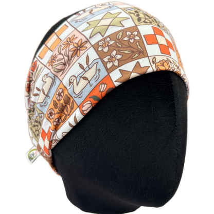 Goose Quilt Stretch Headband