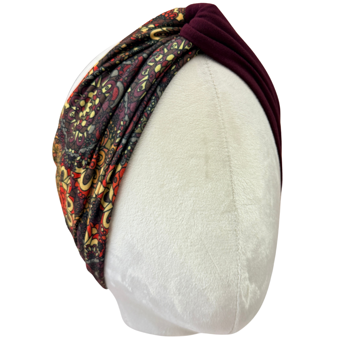 Harvest Paisley Twist Headband