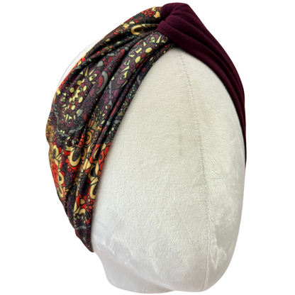 Harvest Paisley Twist Headband