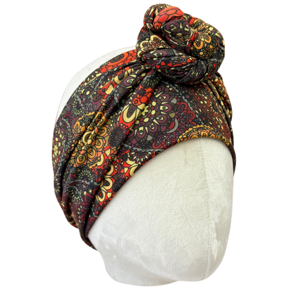 Harvest Paisley Wrap Headband