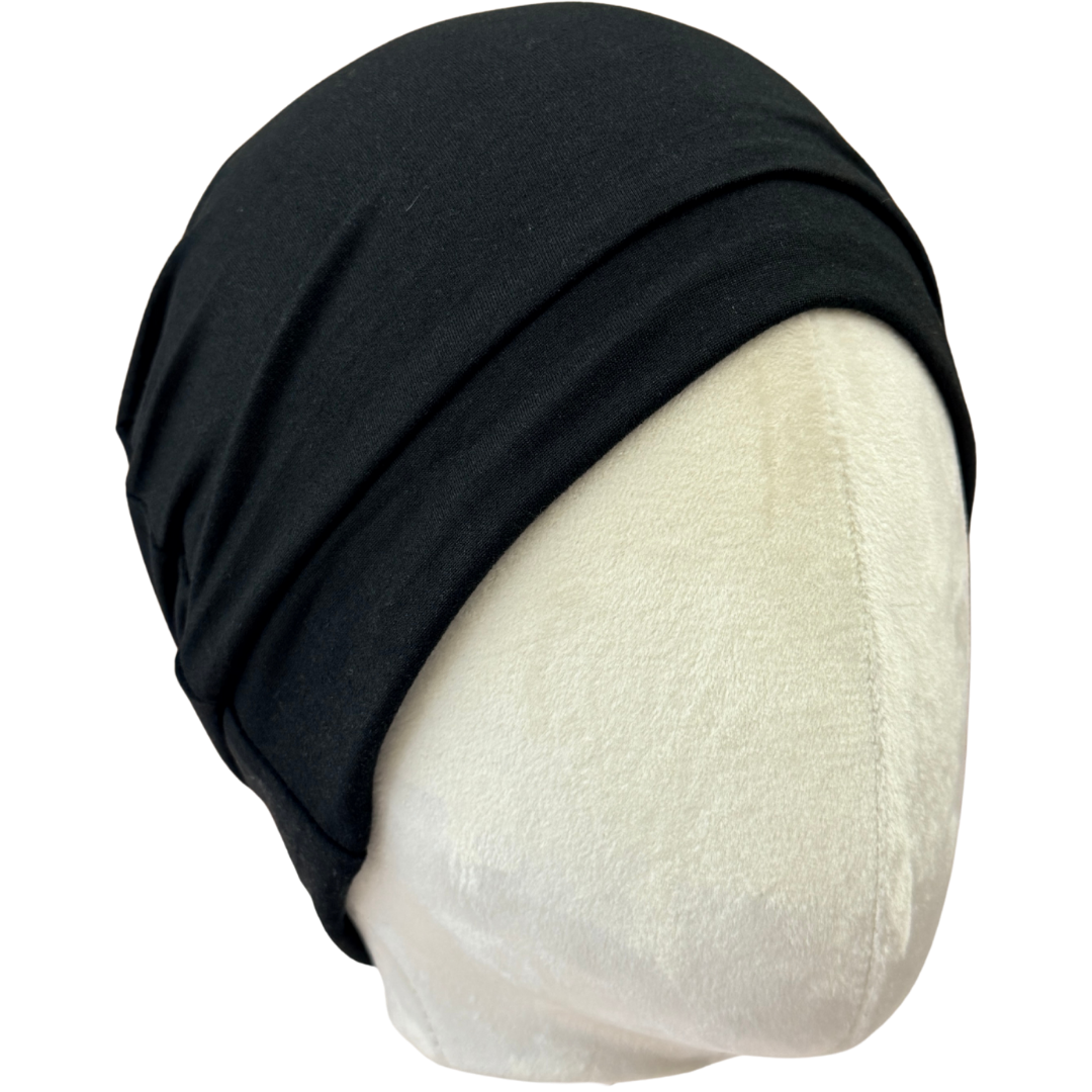 Solid Black Benzie Cap