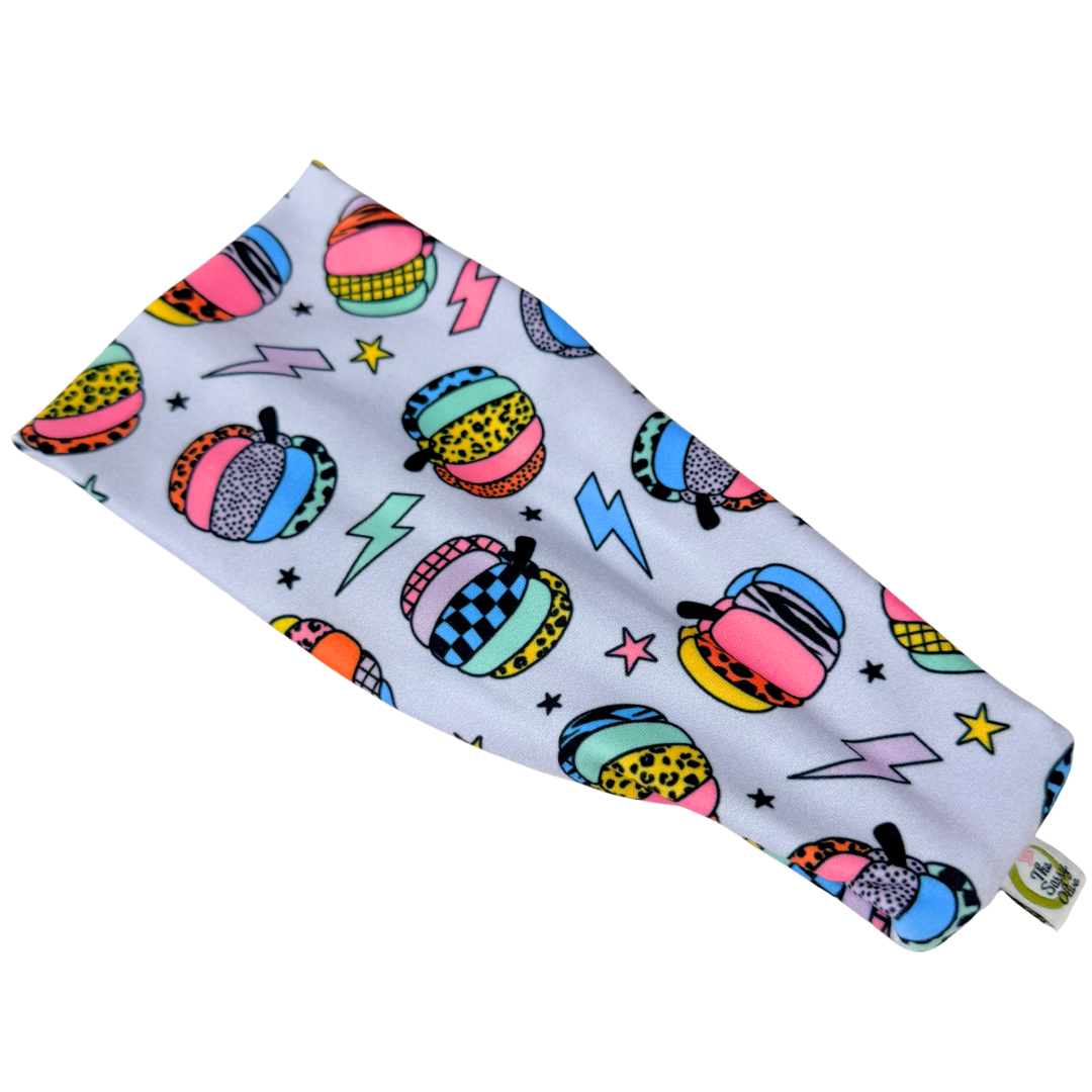 Rainbow Pumpkins Stretch Headband