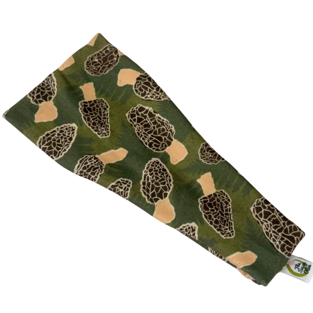 Morel Mushroom Stretch Headband