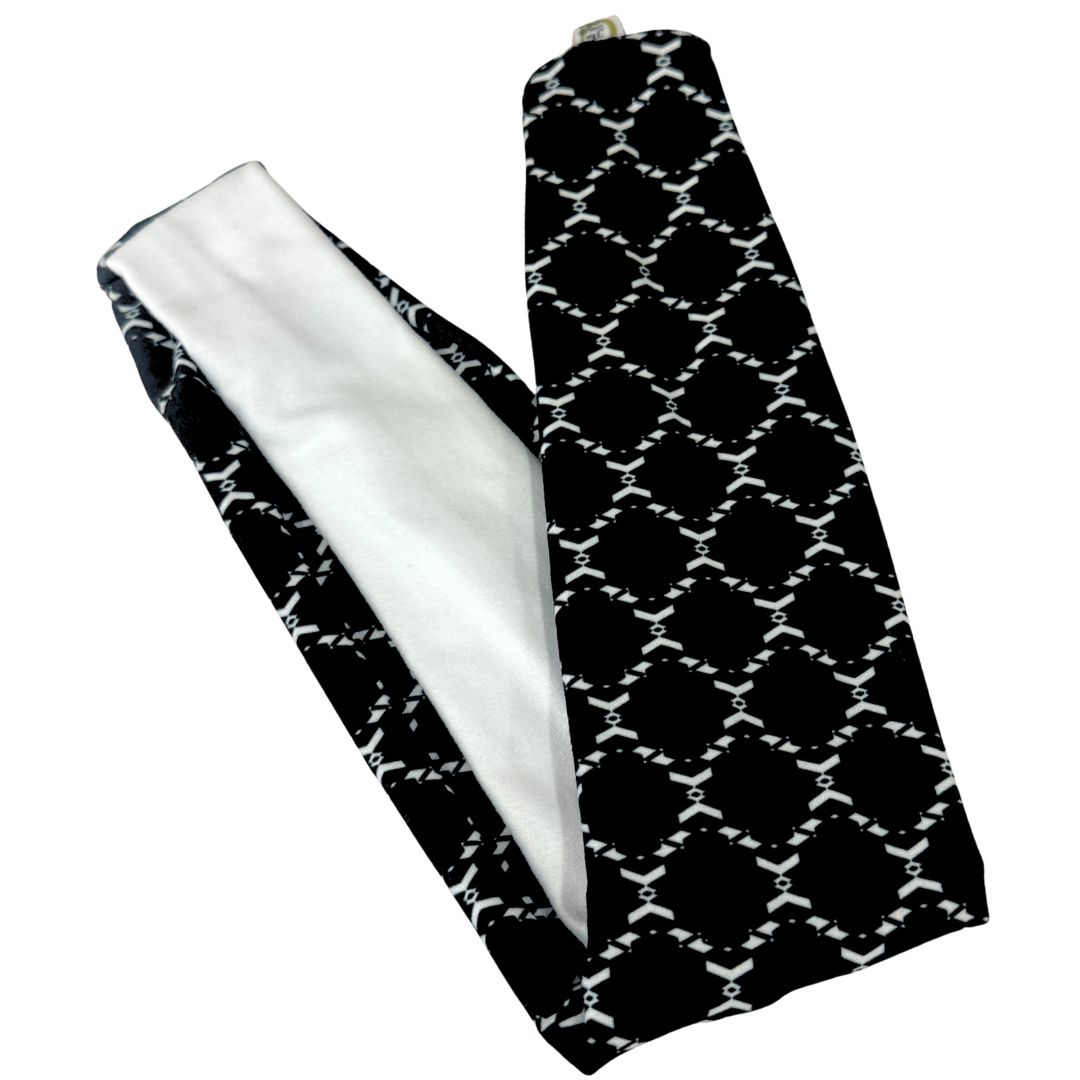 Dark Diamonds Twist Headband