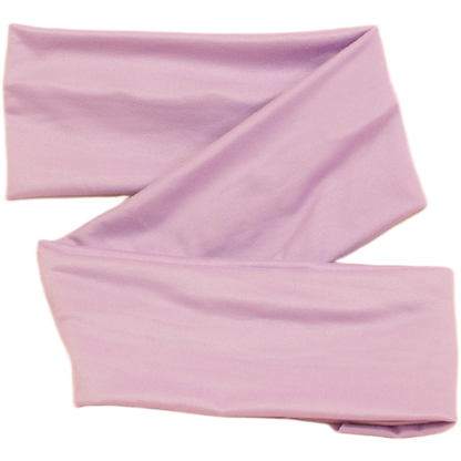 Lilac Purple Solid Wrap Headband