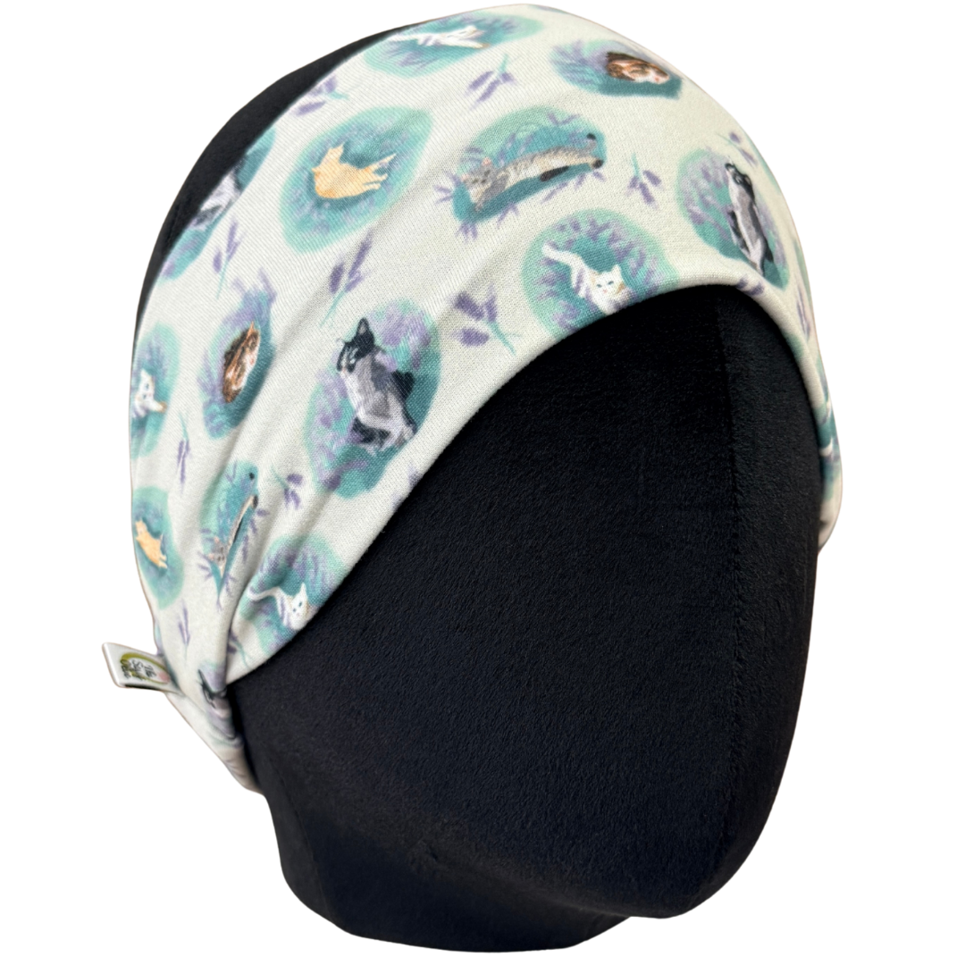 Field of Catsmint Stretch Headband