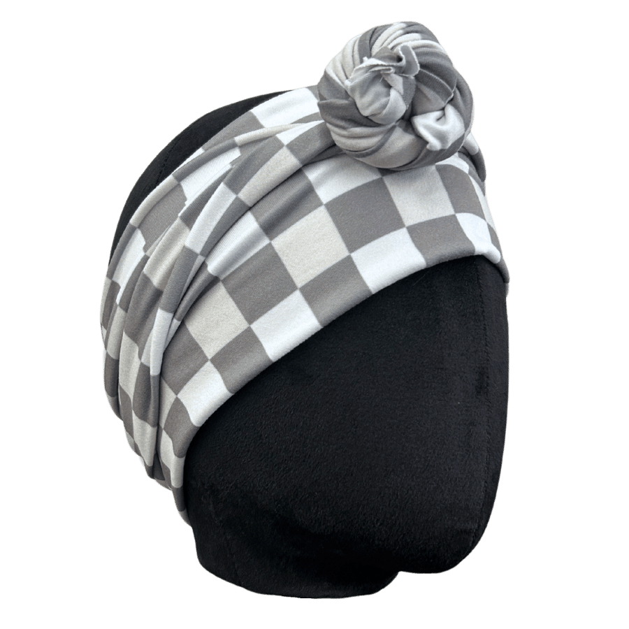 Shaded Squares Wrap Headband