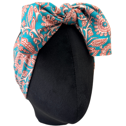 Henna Paisley Top Knot Headband